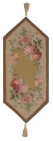 French Floral Roses Small French Table Runner