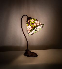 18" High Begonia Desk Lamp