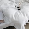 Luxurious Ruffle Edge Duvet Cover Set - King