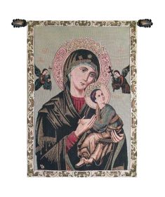 Our Lady of Perpetual Aide II European Wall Art (size: H 19" x W 13")